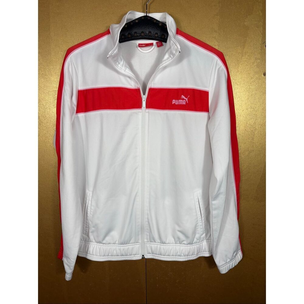 Puma womans zip up track jacket size XL